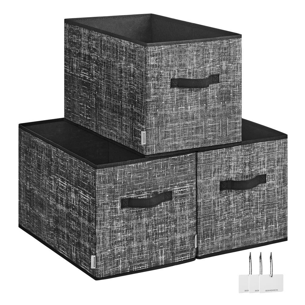 Set of 3 Fabric Storage Bins - Image 7